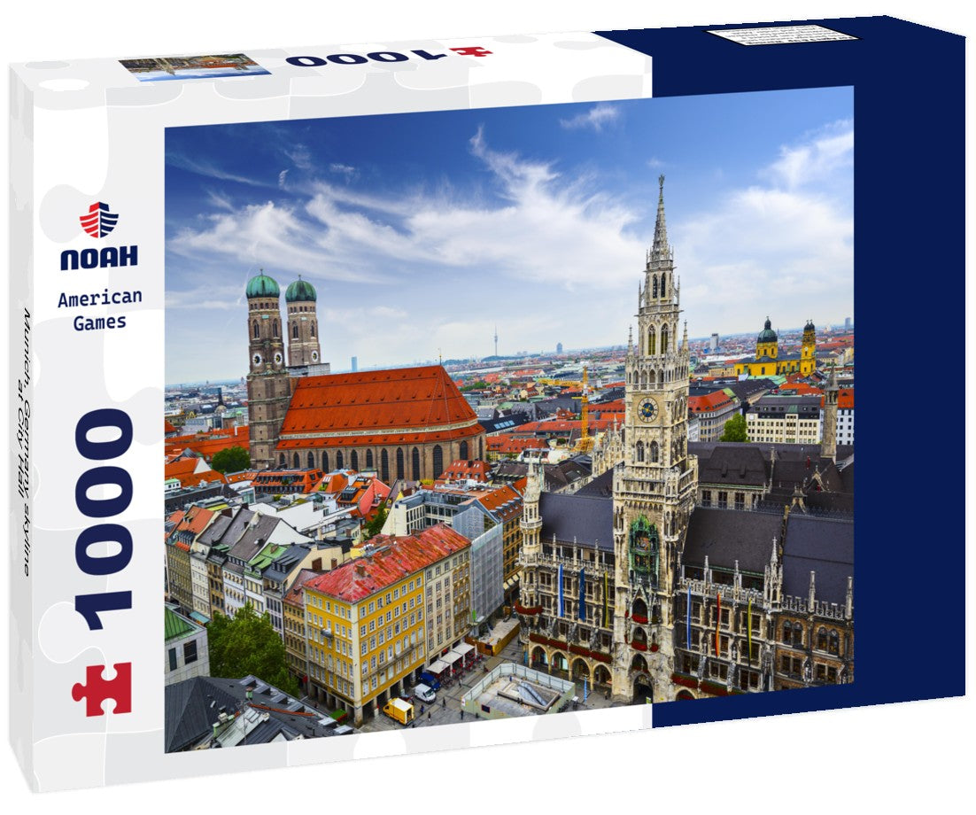 Noah Jigsaw Puzzle Munich, Germany skyline at City Hall 1000 pieces