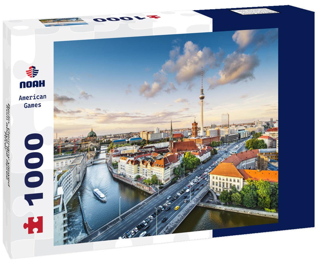 Noah Jigsaw Puzzle Berlin, Germany viewed from above the Spree River 1000 pieces