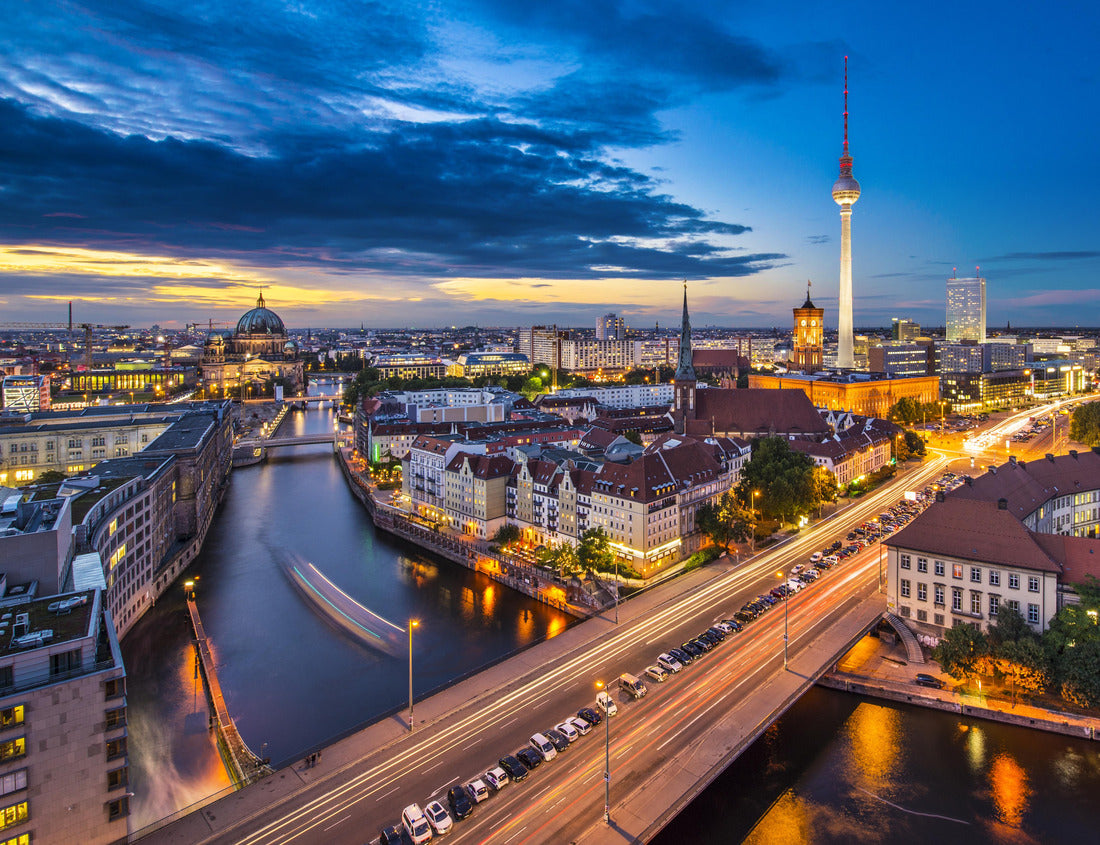Noah Jigsaw Puzzle Berlin, Germany viewed from above the Spree River 1000 pieces