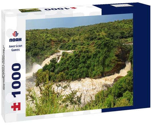 Noah Jigsaw Puzzle Murchison and Uhuru falls in Murchison Falls National Park, Uganda 1000 pieces