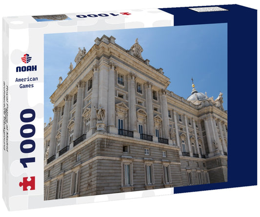 Noah Jigsaw Puzzle Royal Palace at Madrid Spain - architecture background 1000 pieces