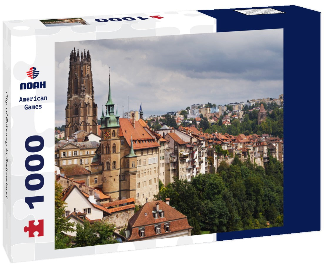 Noah Jigsaw Puzzle City of Fribourg in Switzerland 1000 pieces