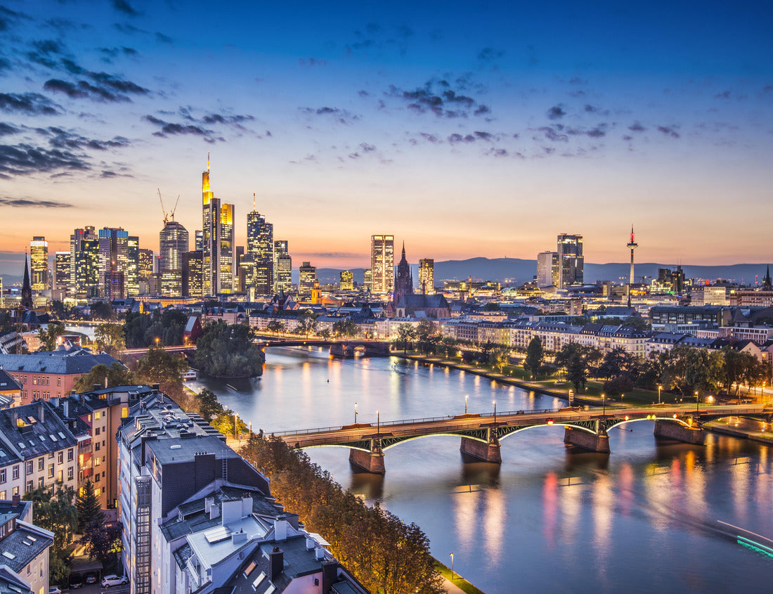Noah Jigsaw Puzzle Frankfurt, Germany financial district skyline 1000 pieces