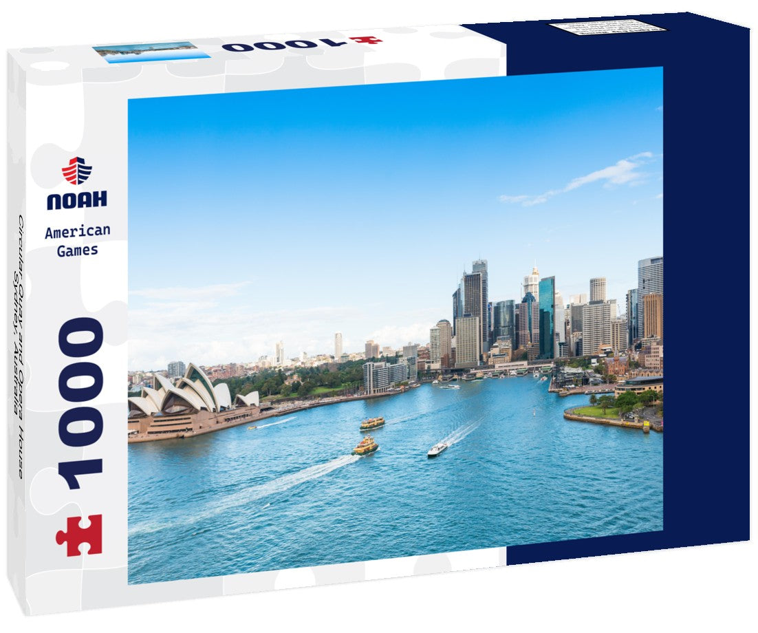 Noah Jigsaw Puzzle Circular Quay and Opera House, Sydney, Australia 1000 pieces
