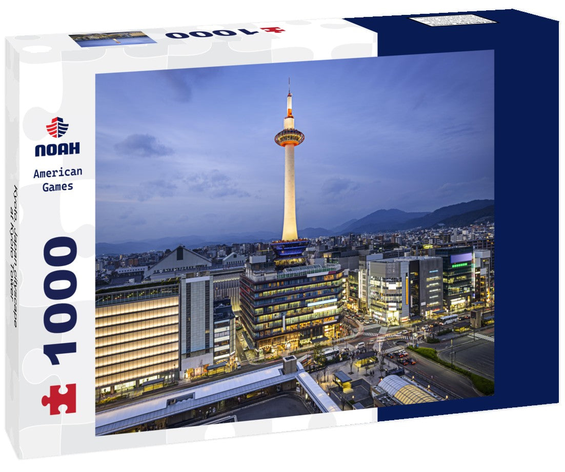 Noah Jigsaw Puzzle Kyoto, Japan cityscape at Kyoto Tower 1000 pieces