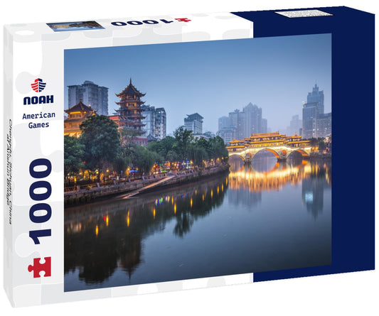 Noah Jigsaw Puzzle Chengdu, Sichuan, China at Anshun Bridge 1000 pieces