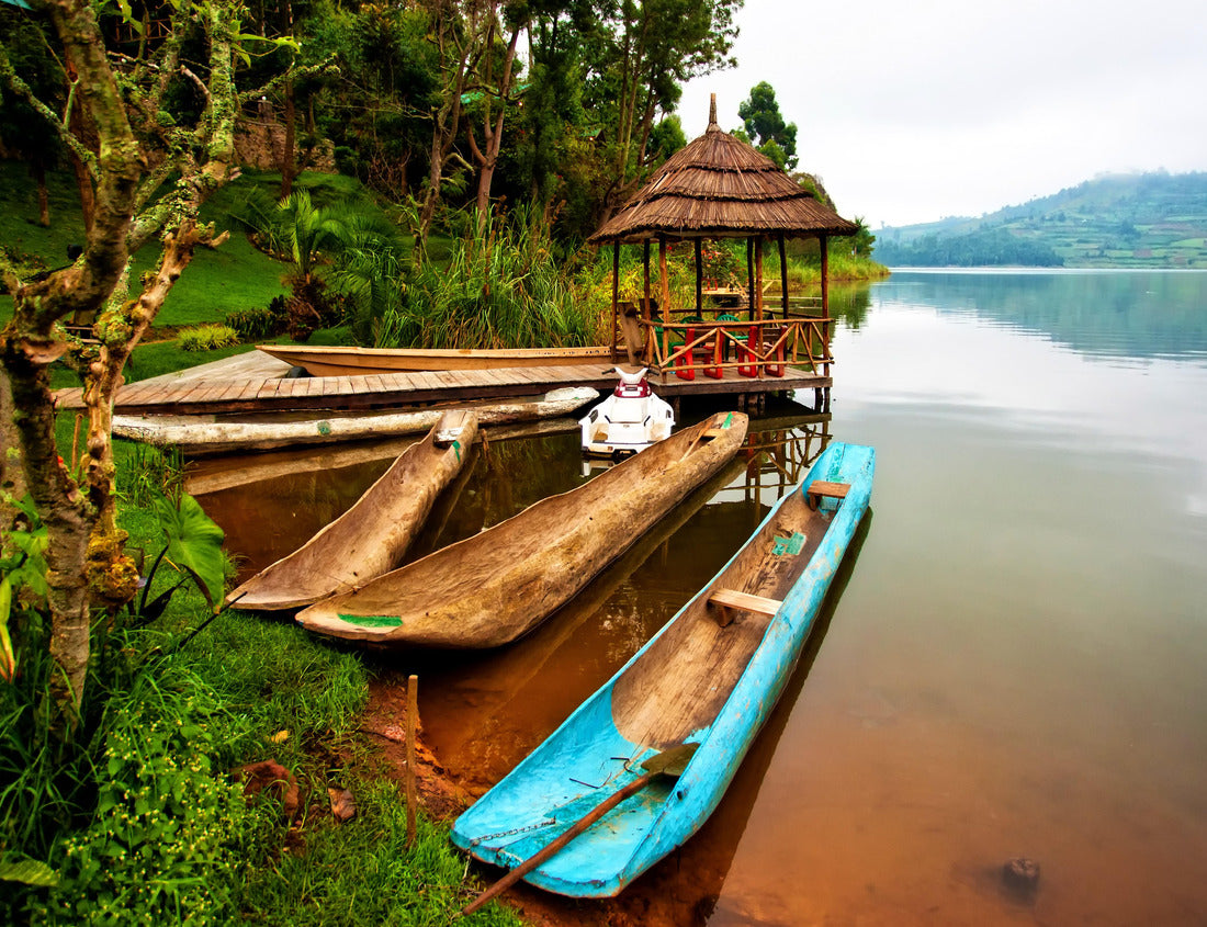 Noah Jigsaw Puzzle Lake Bunyonyi in Uganda, Africa 1000 pieces