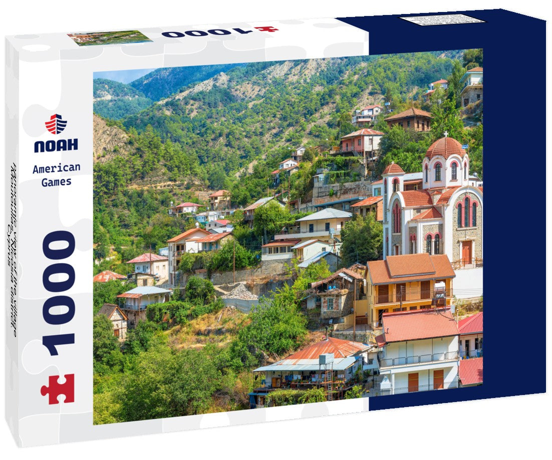 Noah Jigsaw Puzzle panoramic view of the village Moutoullas. Nicosia district. Cyprus 1000 pieces