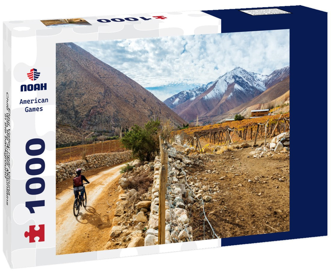 Noah Jigsaw Puzzle Elqui Valley near Vicuna, Chile with the Andes Mountains in the background 1000 pieces