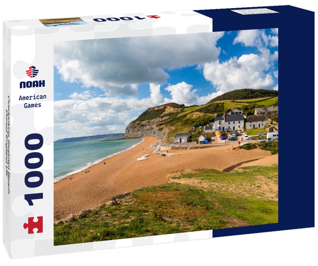 Noah Jigsaw Puzzle Overlooking Seatown Beach Dorset England UK 1000 pieces