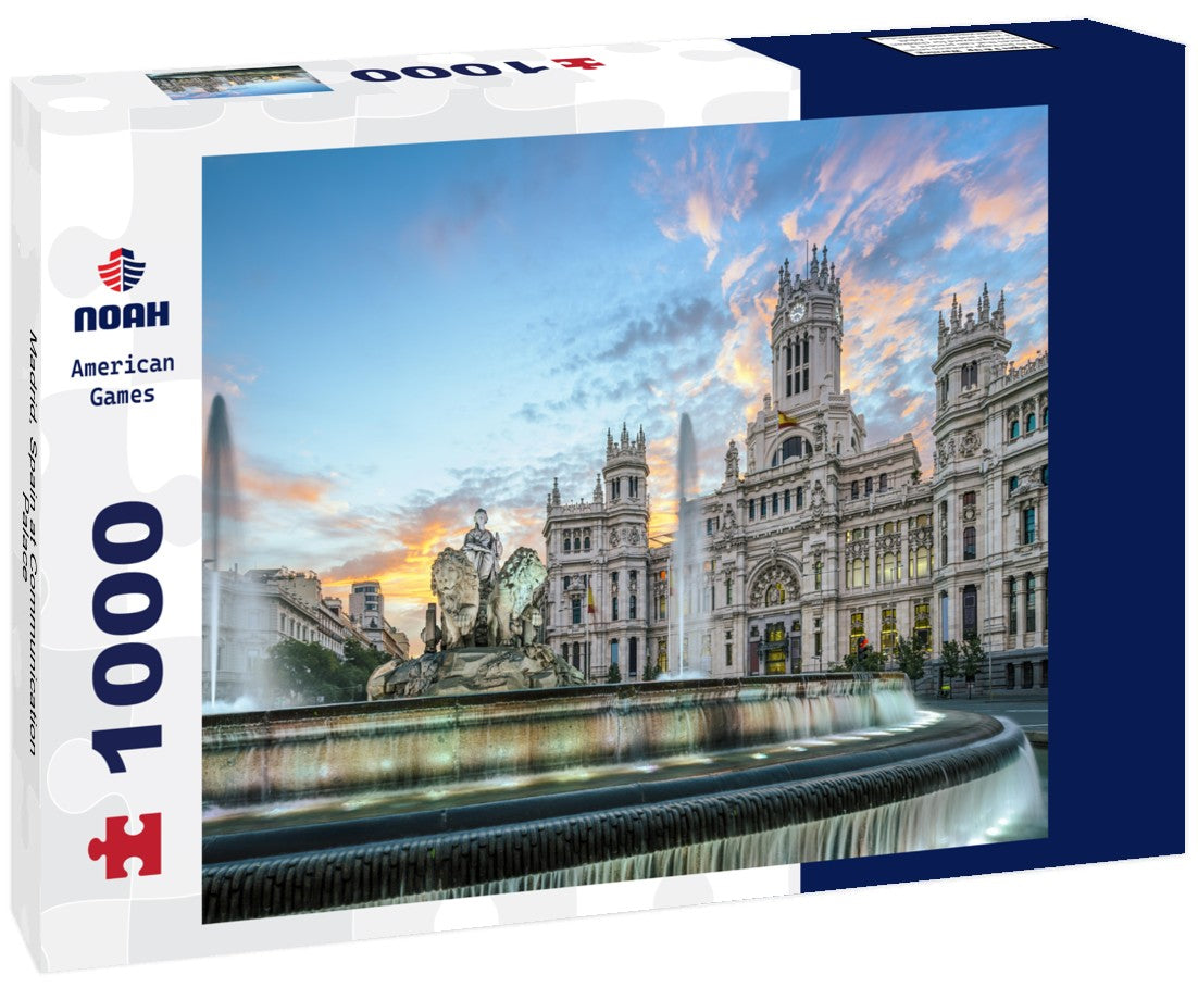 Noah Jigsaw Puzzle Madrid, Spain at Communication Palace 1000 pieces