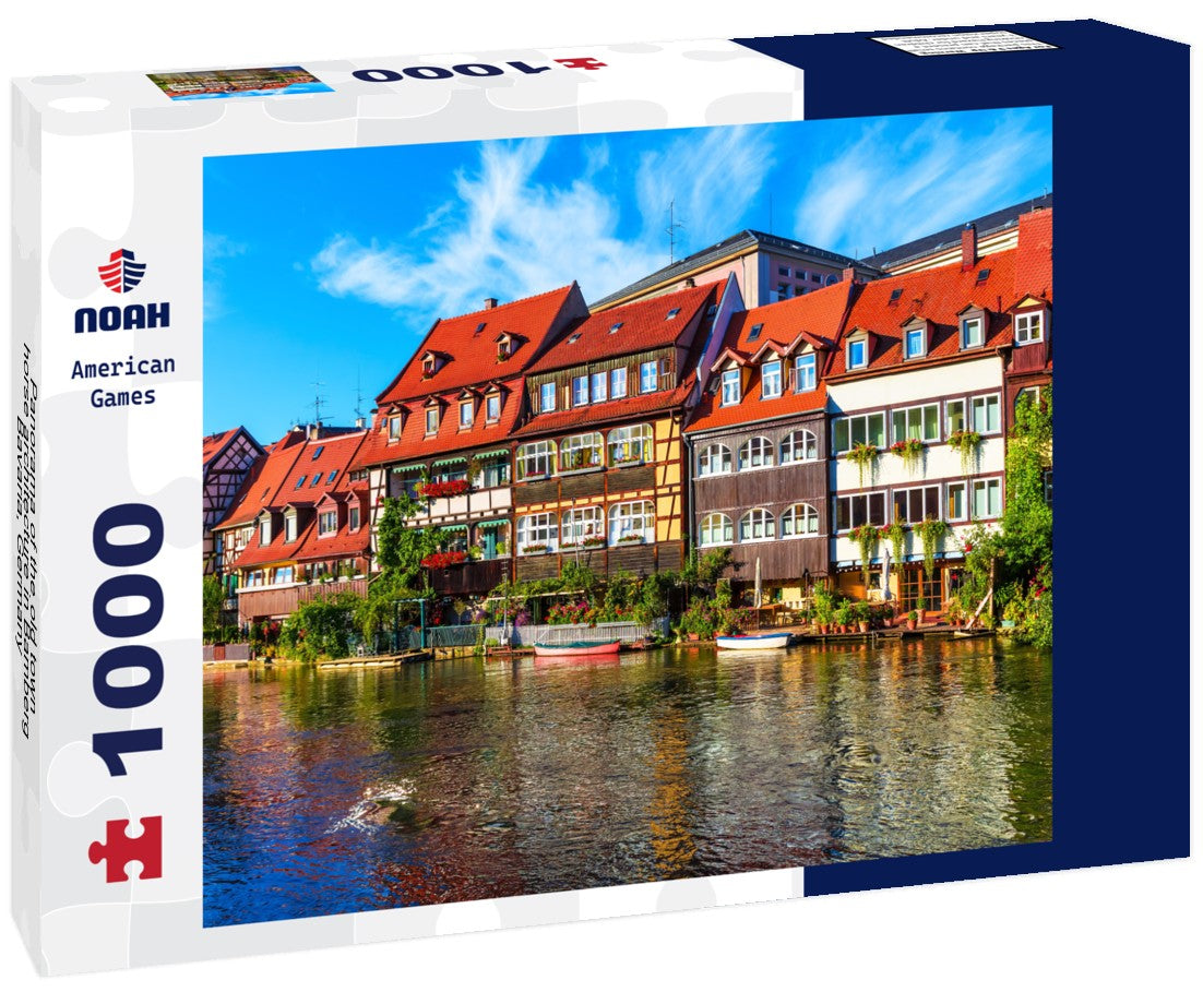 Noah Jigsaw Puzzle Panorama of the old town horse architecture in Bamberg, Bavaria, Germany 1000 pieces