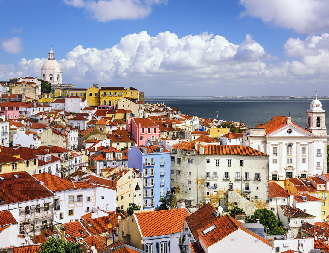 Noah Jigsaw Puzzle Lisbon, Portugal town skyline at the Alfama 1000 pieces