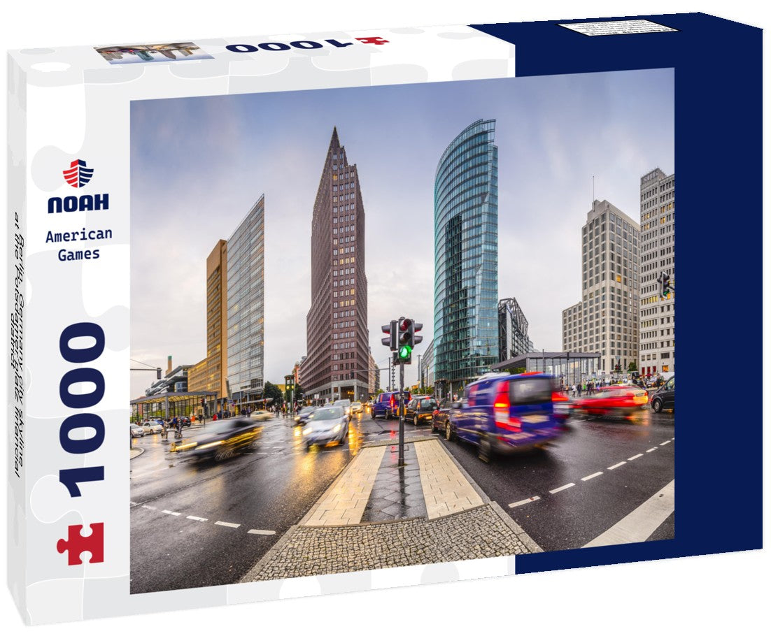Noah Jigsaw Puzzle Berlin, Germany city skyline at the Potsdamer platz financial district 1000 pieces