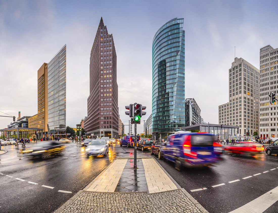 Noah Jigsaw Puzzle Berlin, Germany city skyline at the Potsdamer platz financial district 1000 pieces