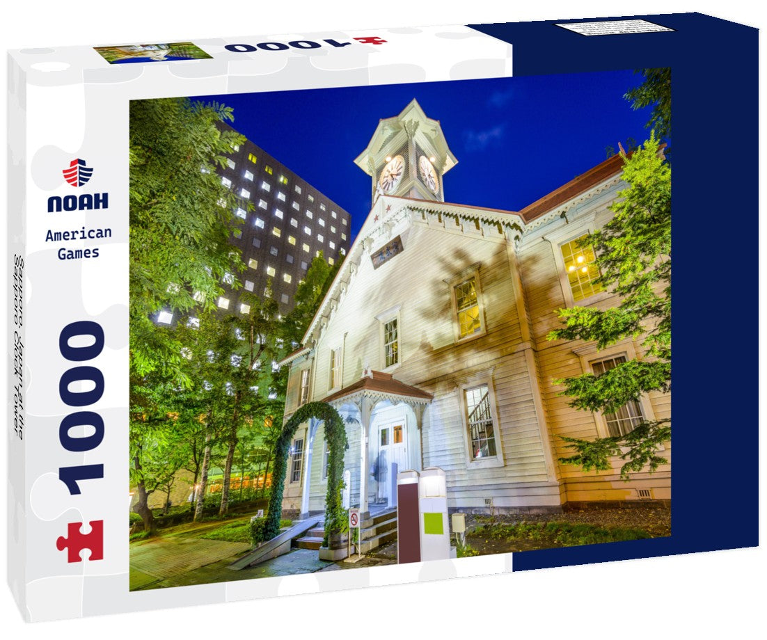 Noah Jigsaw Puzzle Sapporo, Japan at the Sapporo Clock Tower 1000 pieces