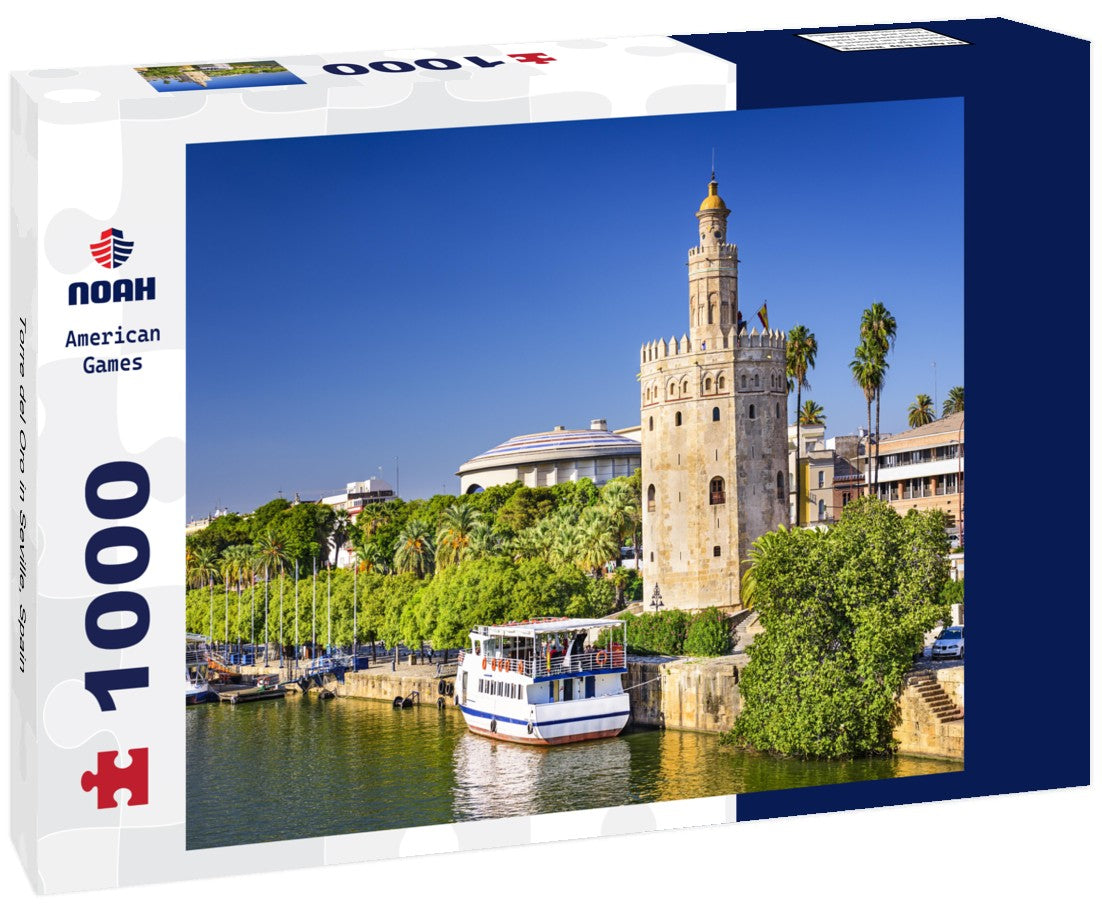 Noah Jigsaw Puzzle Torre del Oro in Seville, Spain 1000 pieces