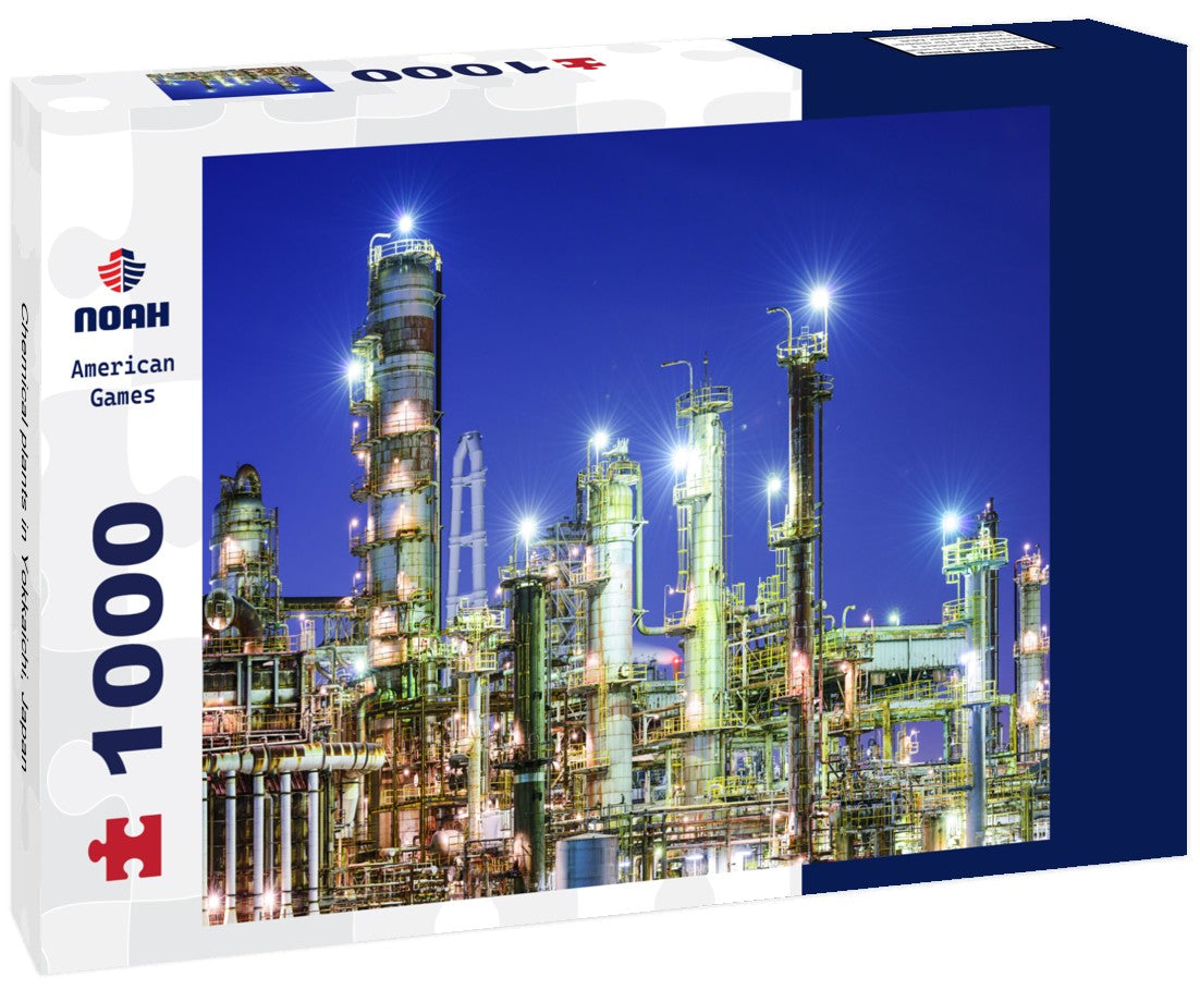 Noah Jigsaw Puzzle Chemical plants in Yokkaichi, Japan 1000 pieces