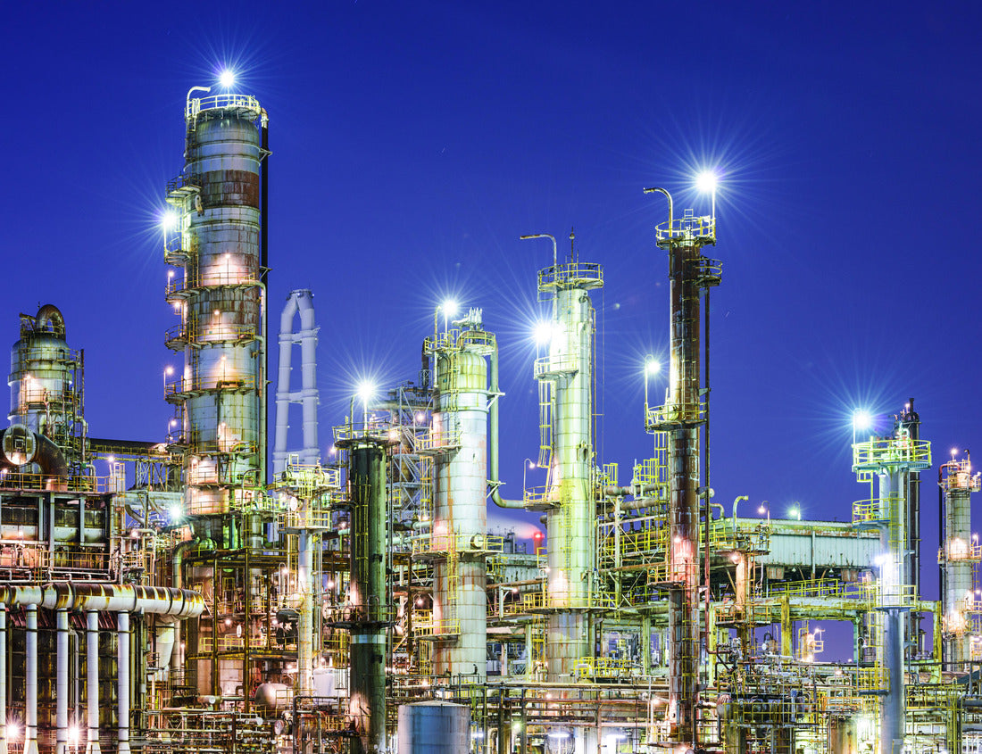 Noah Jigsaw Puzzle Chemical plants in Yokkaichi, Japan 1000 pieces
