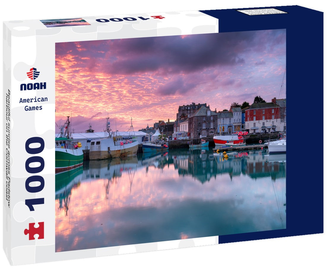 Noah Jigsaw Puzzle Beautiful sunrise across Padstow harbour on the Cornwall coast 1000 pieces