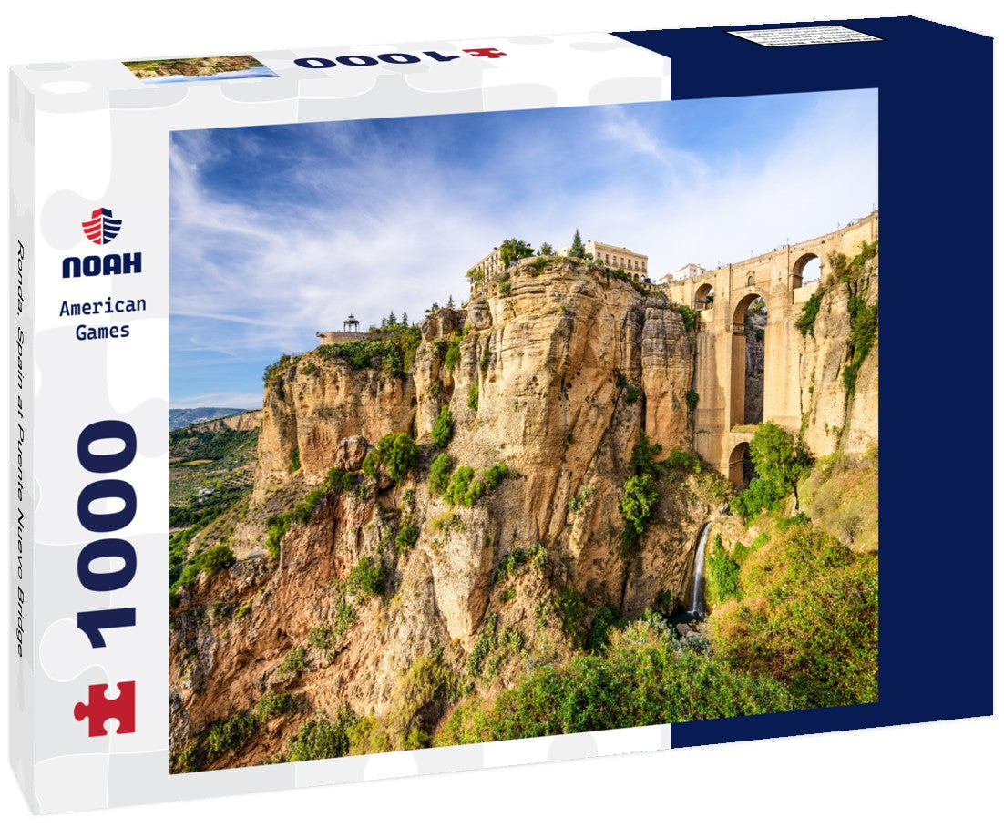 Noah Jigsaw Puzzle Ronda, Spain at Puente Nuevo Bridge 1000 pieces