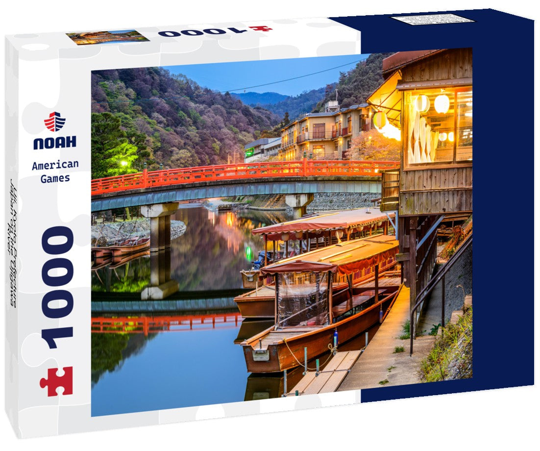 Noah Jigsaw Puzzle Uji, Kyoto Prefecture, Japan on the Ujigawa River 1000 pieces