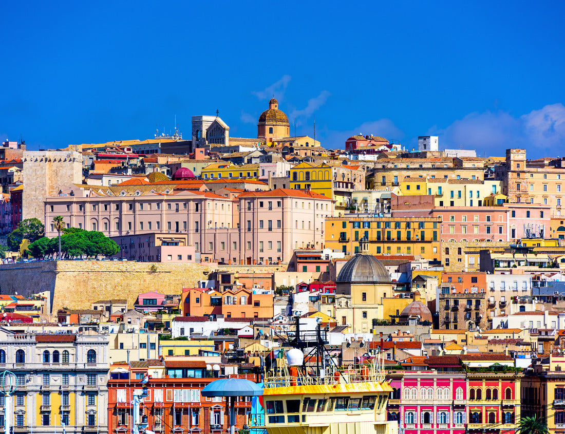 Noah Jigsaw Puzzle Cagliari, Sardinia, Italy old town skyline 1000 pieces