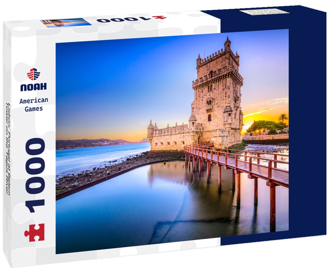 Noah Jigsaw Puzzle Lisbon, Portugal at Belem Tower on the Tagus River 1000 pieces