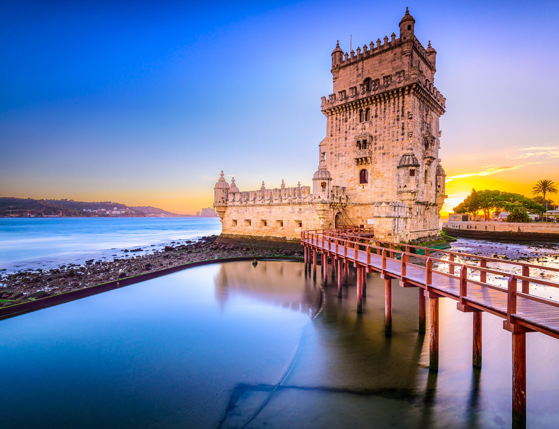Noah Jigsaw Puzzle Lisbon, Portugal at Belem Tower on the Tagus River 1000 pieces
