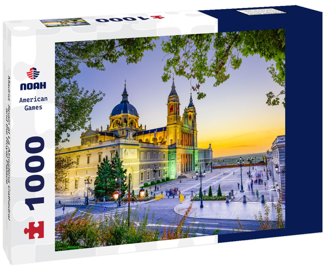 Noah Jigsaw Puzzle Madrid, Spain at La Almudena Cathedral and the Royal Palace 1000 pieces