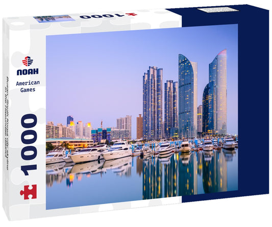 Noah Jigsaw Puzzle Busan, South Korea city skyline in the Haeundae district 1000 pieces