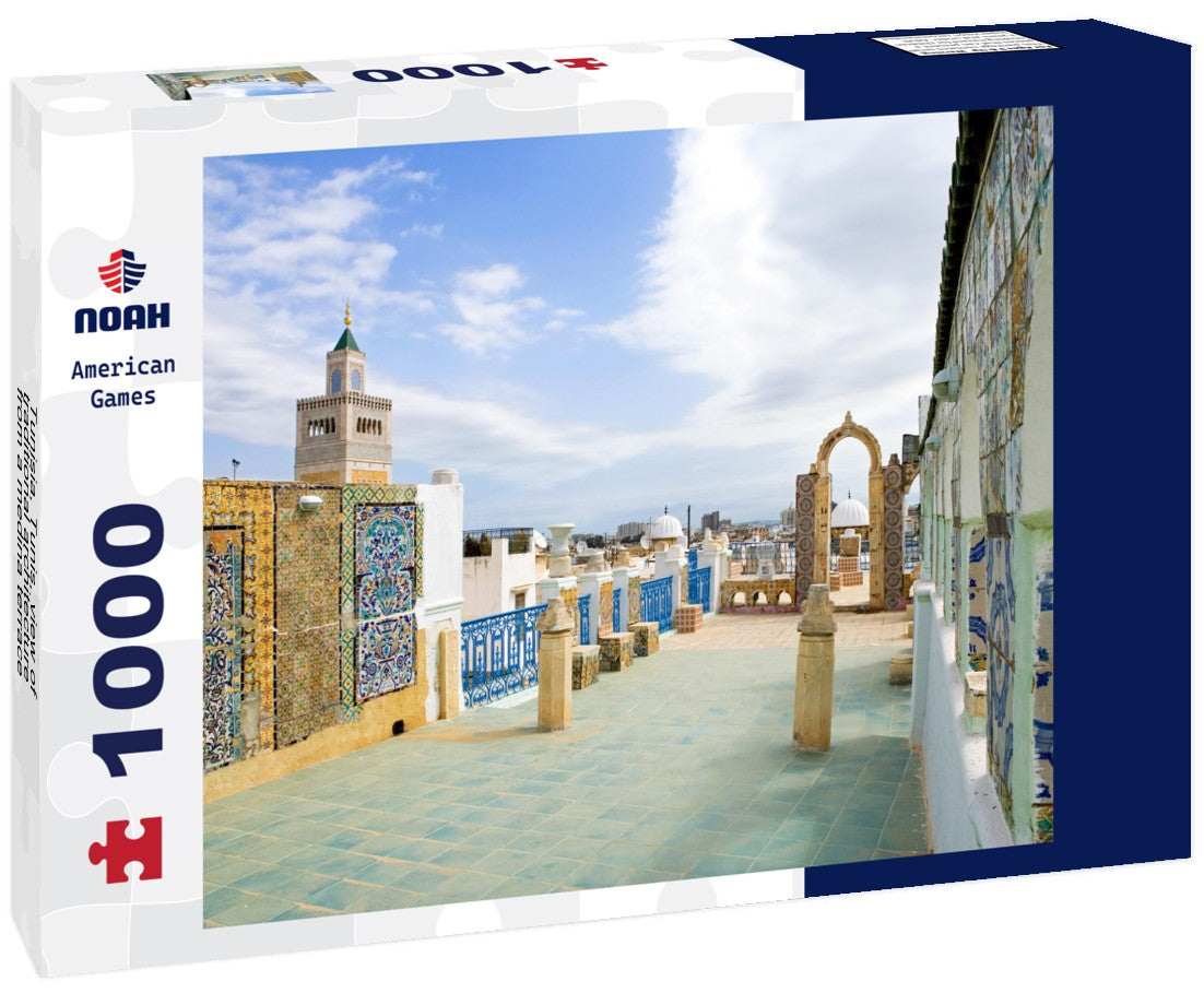Noah Jigsaw Puzzle Tunisia, Tunis, view of traditional architecture from a medina terrace 1000 pieces