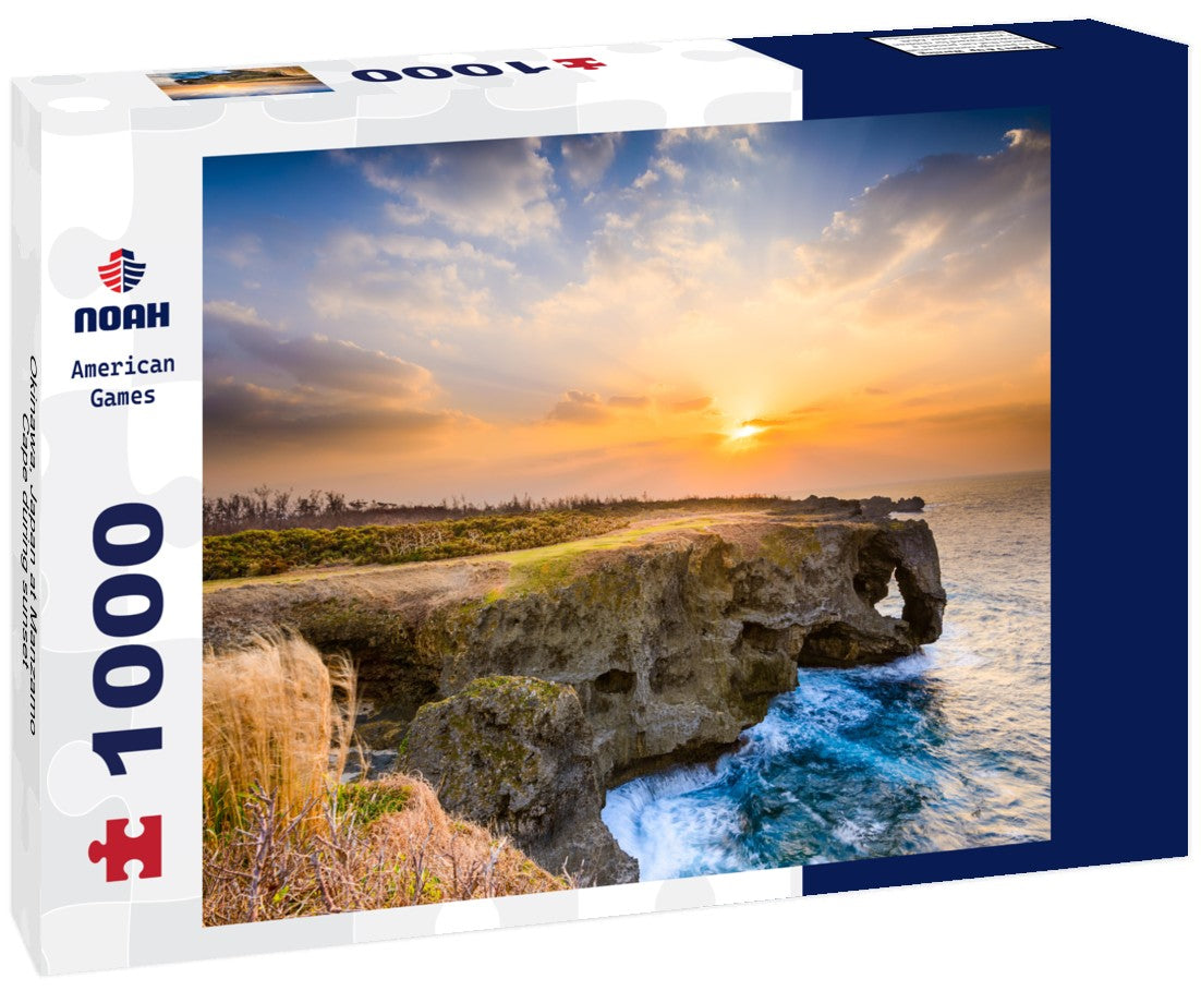 Noah Jigsaw Puzzle Okinawa, Japan at Manzamo Cape during sunset 1000 pieces