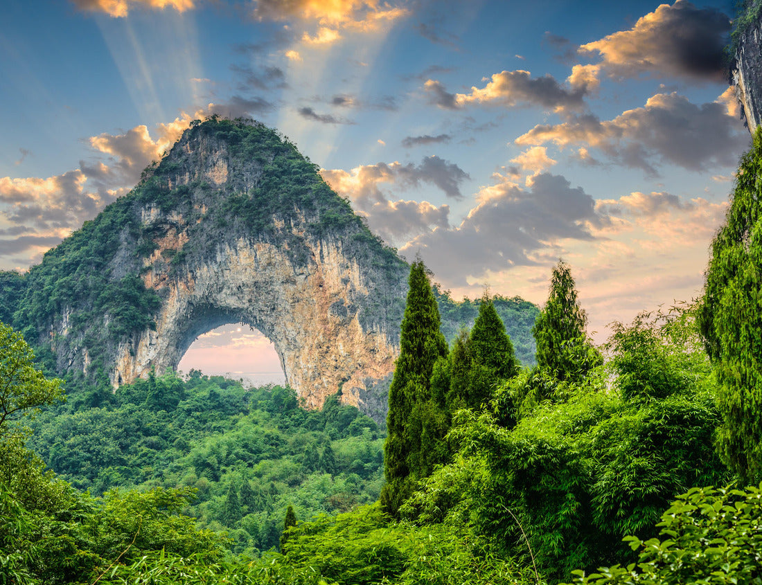 Noah Jigsaw Puzzle Landscape at Moon Hill, Yangshuo, China 1000 pieces