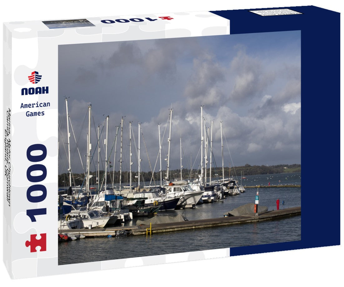 Noah Jigsaw Puzzle Marina, Mylor Churchtown, Carrick Roads, Cornwall, England, UK 1000 pieces