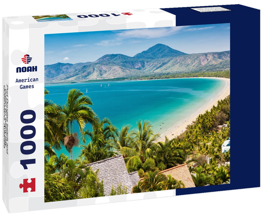 Noah Jigsaw Puzzle Port Douglas beach and ocean on sunny day, Queensland, Australia 1000 pieces