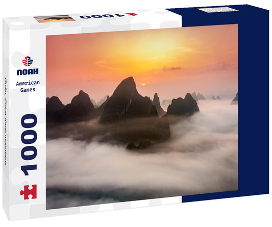 Noah Jigsaw Puzzle Guilin, China Karst mountains 1000 pieces