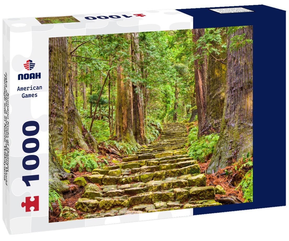 Noah Jigsaw Puzzle Kumano Kodo at Daimon-zaka slope, a sacred trail and World Heritage site in Nachi, Wakayama, Japan 1000 pieces