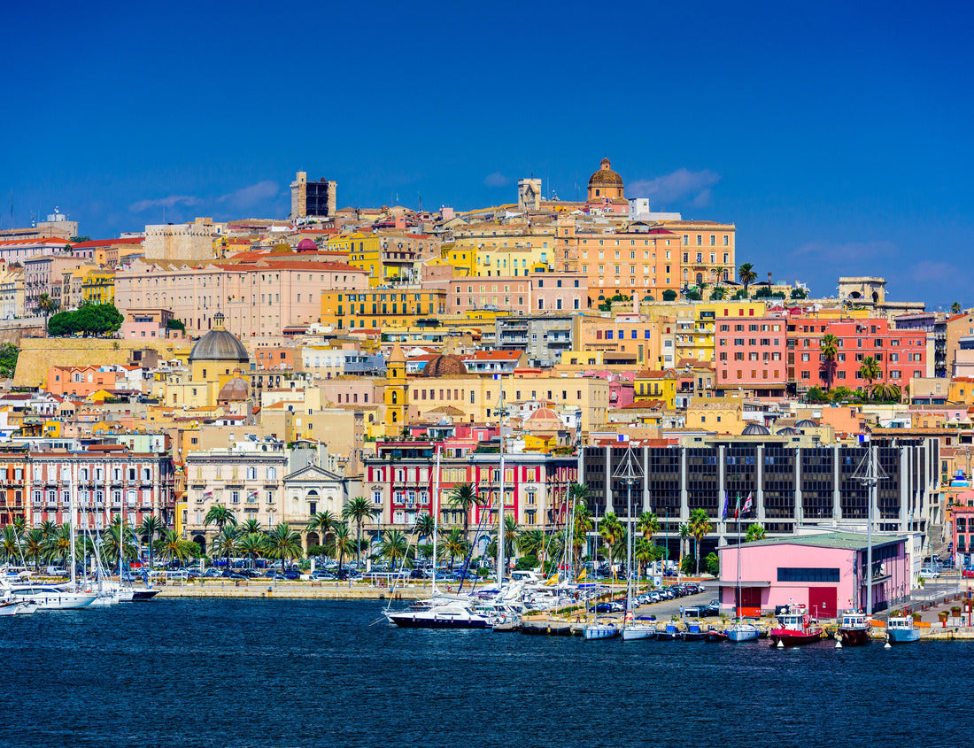 Noah Jigsaw Puzzle Cagliari, Sardinia, Italy Mediterranean coastline 1000 pieces