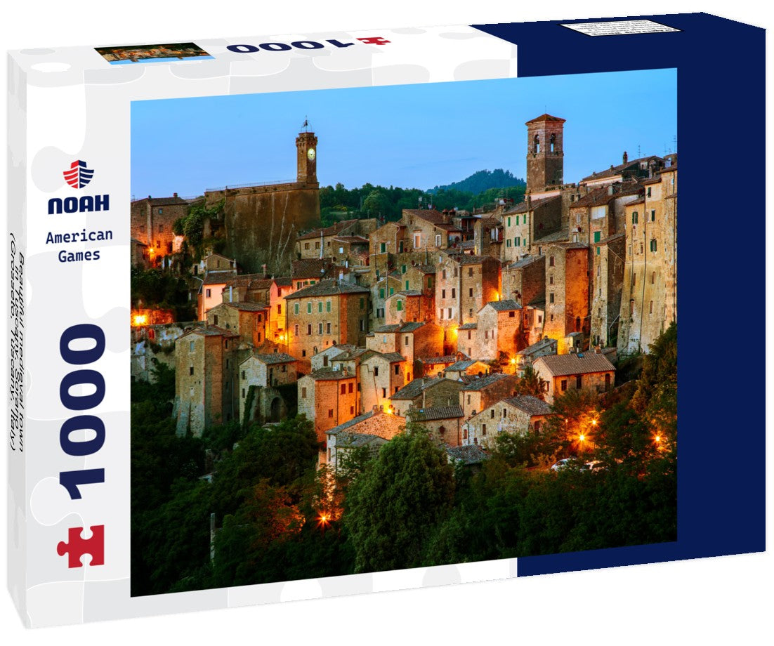 Noah Jigsaw Puzzle Beautiful medieval town in Tuscany, Sorano-(Grosseto, Tuscany, Italy) 1000 pieces