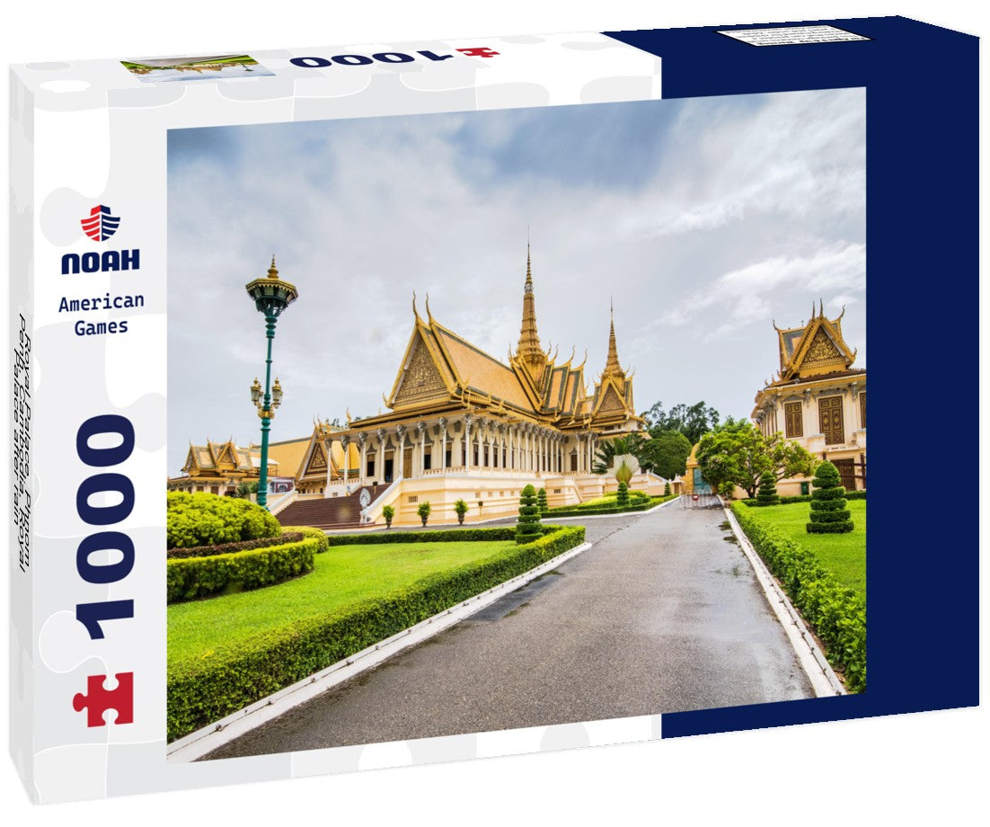 Noah Jigsaw Puzzle Royal Palace, Phnom Penh, Cambodia, Royal Palace after rain 1000 pieces