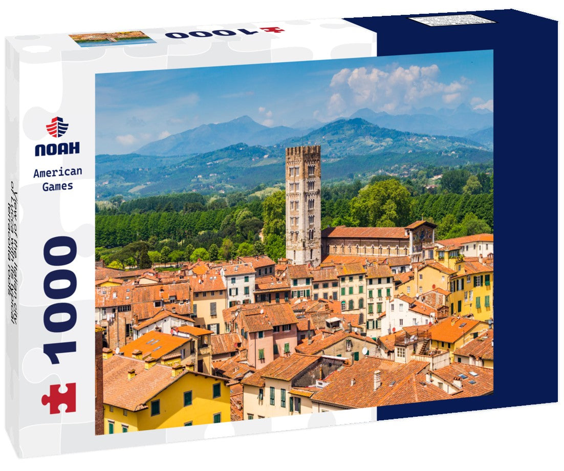 Noah Jigsaw Puzzle View of the Italian city of Lucca with its typical terracotta roofs 1000 pieces