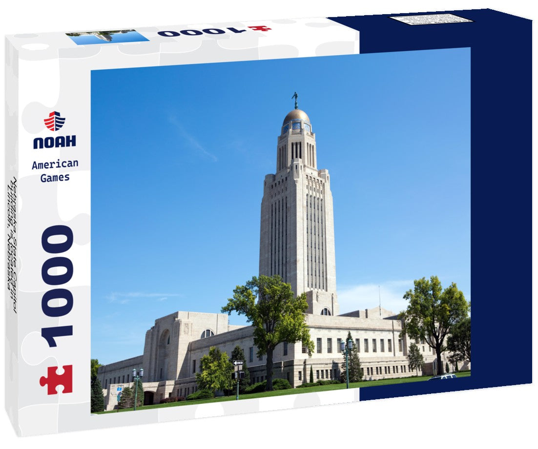 Noah Jigsaw Puzzle Nebraska State Capitol building is located in Lincoln, Nebraska 1000 pieces