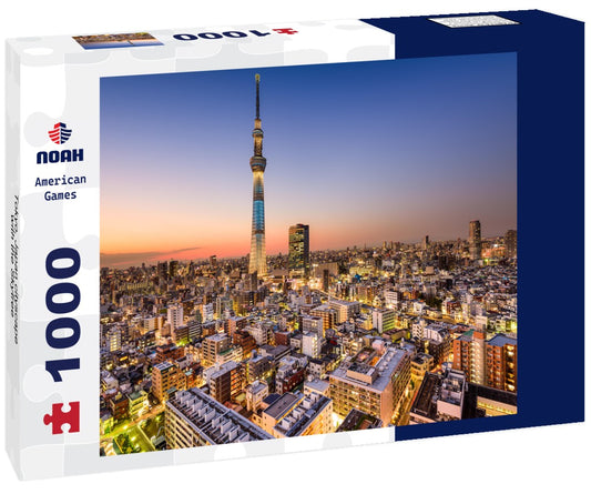 Noah Jigsaw Puzzle Tokyo, Japan cityscape with the Skytree 1000 pieces