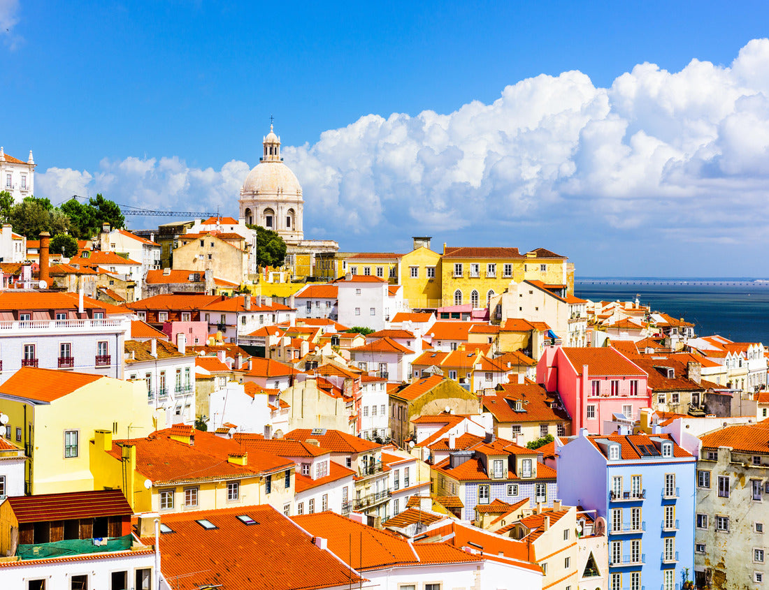 Noah Jigsaw Puzzle Lisbon, Portugal city skyline at Alfama 1000 pieces