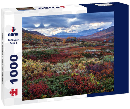 Noah Jigsaw Puzzle Autumn festival in northern Sweden 1000 pieces