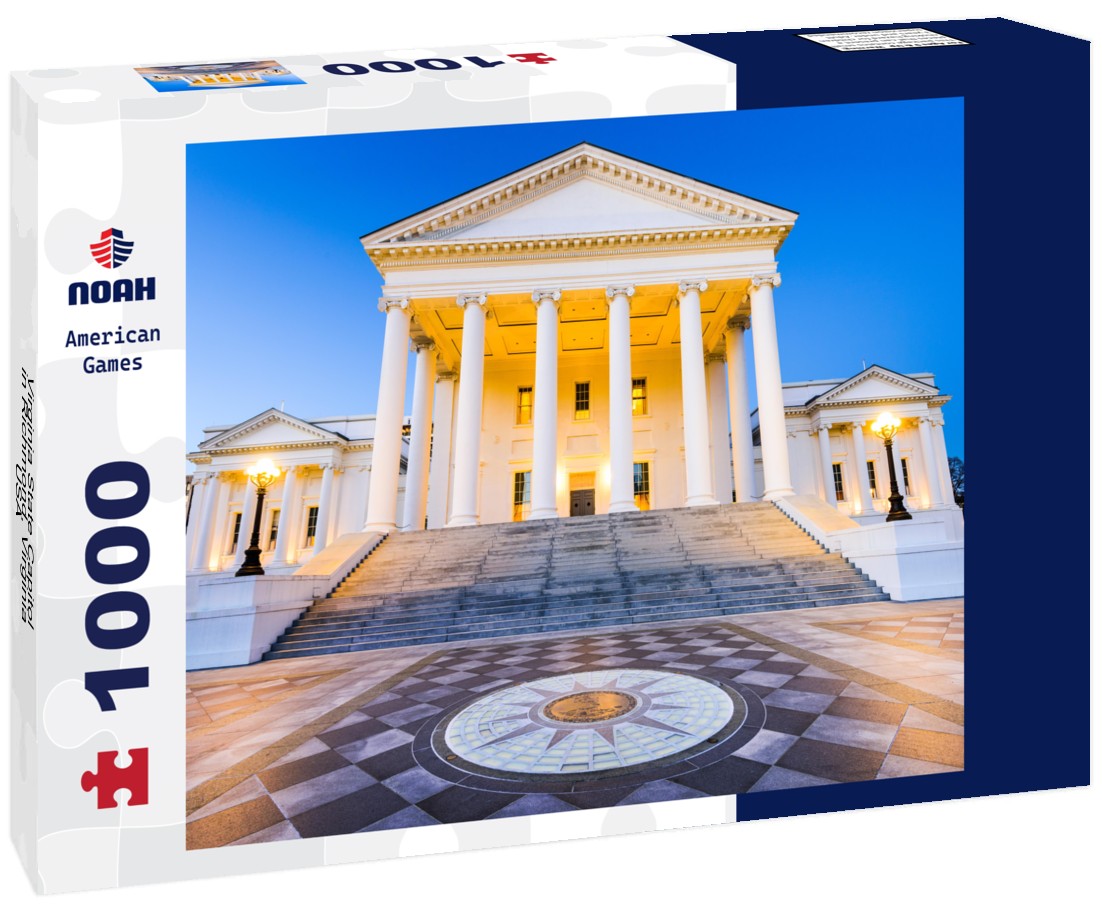 Noah Jigsaw Puzzle Virginia State Capitol in Richmond, Virginia, USA 1000 pieces