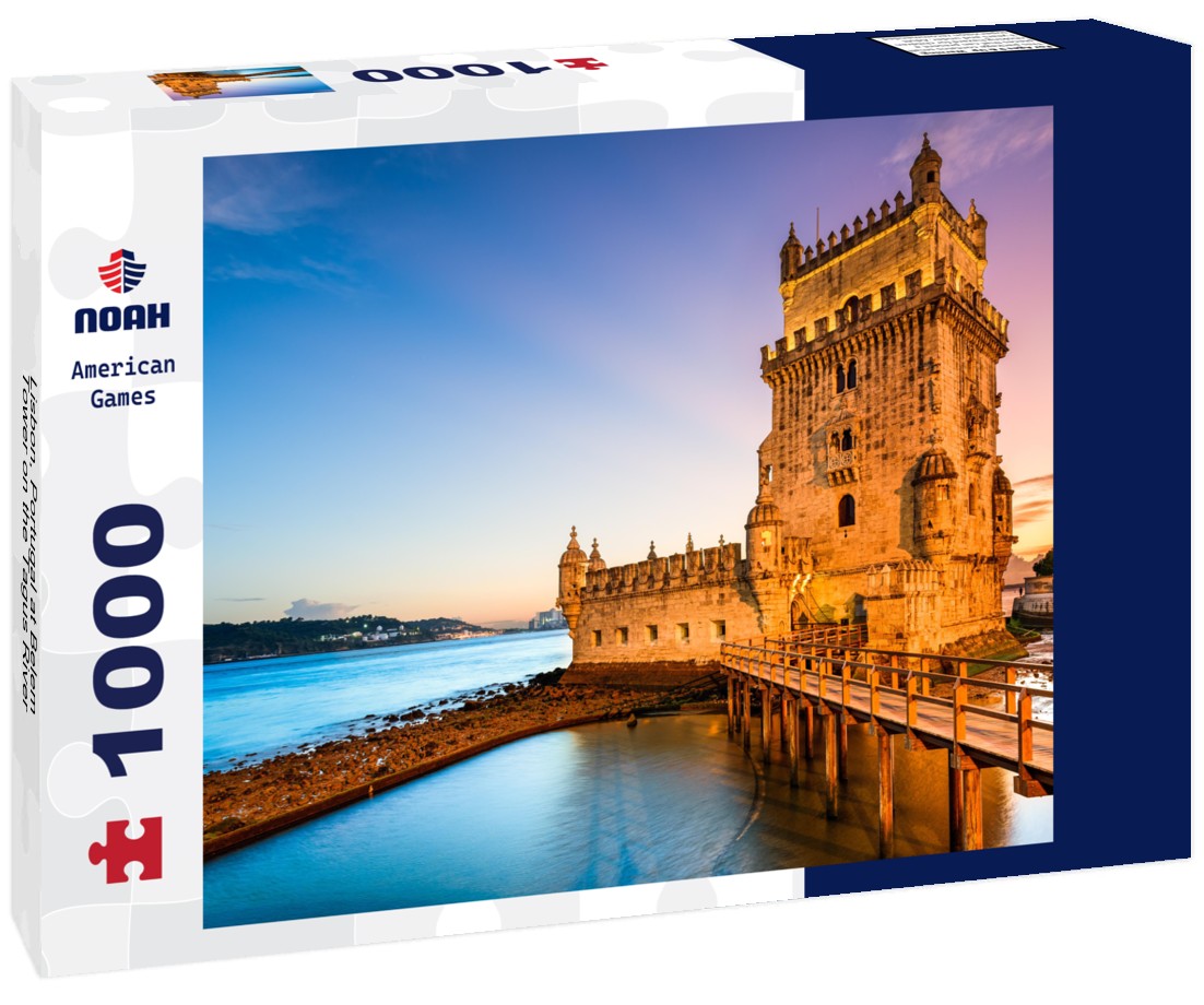 Noah Jigsaw Puzzle Lisbon, Portugal at Belem Tower on the Tagus River 1000 pieces