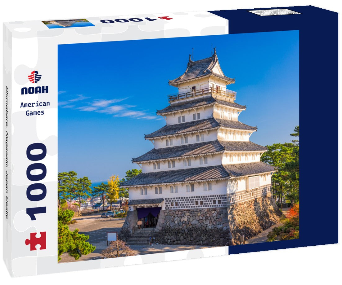 Noah Jigsaw Puzzle Shimabara, Nagasaki, Japan Castle 1000 pieces