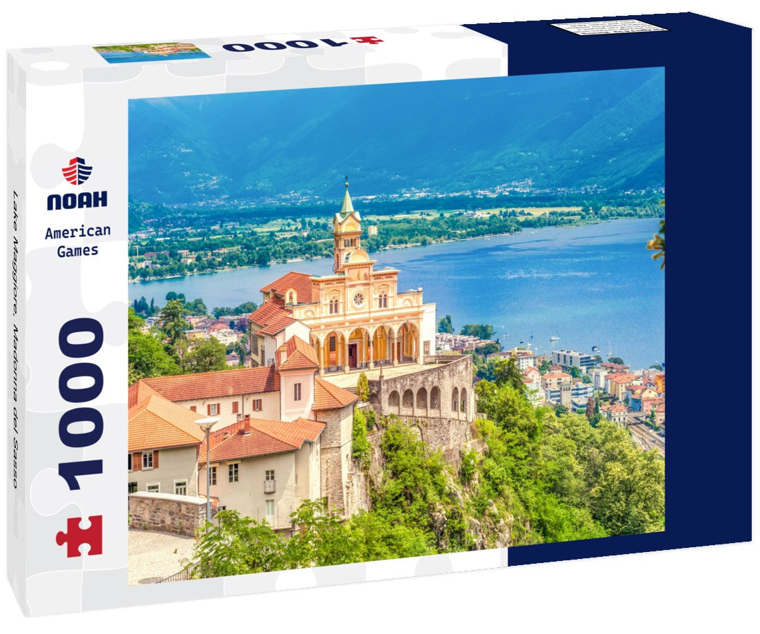 Noah Jigsaw Puzzle Lake Maggiore, Madonna del Sasso 1000 pieces